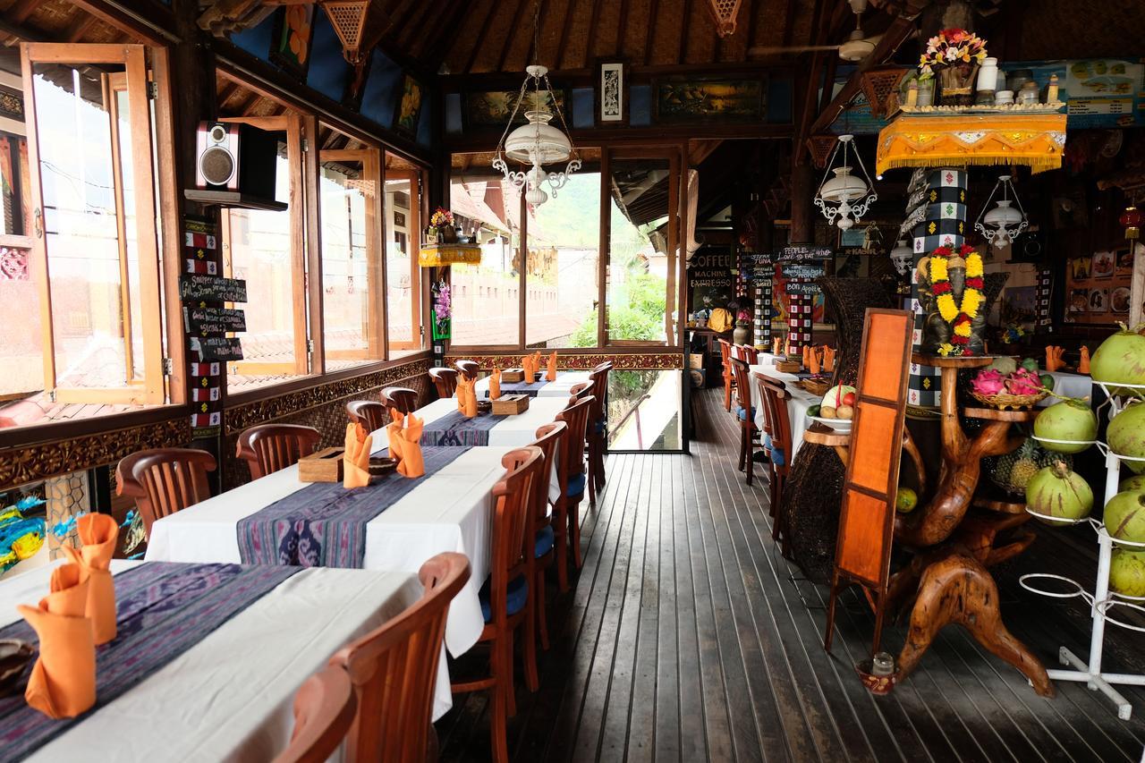 Kerti Beach Bungalow&Restaurant Padangbai  Kültér fotó